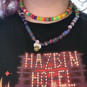 Nastolgic Kandi necklace with Binkie shopkin.